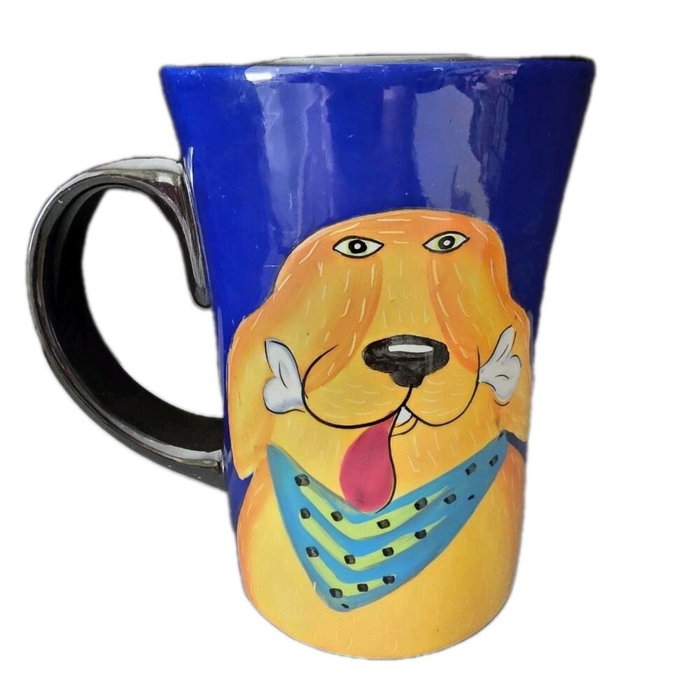 Yellow Labrador Coffee Cup Mug Naylor Design